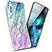NageBee Case for Samsung Galaxy A50 (2019)/A50S/A30S with Tempered Glass Screen Protector, Ultra Slim Thin Glossy Stylish Protective Bumper Cover Phone Case -Nova