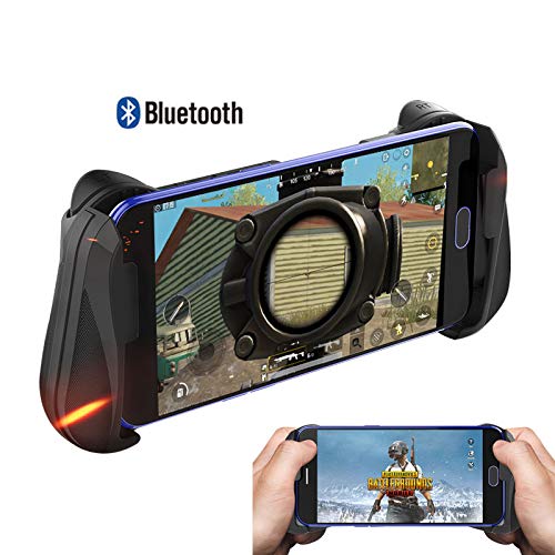 OUYAWEI Bluetooth 4.0 Gamepad PUBG Controller PUBG Mobile Triggers Joystick Wireless Joypad for iPhone Xs Android Tablet