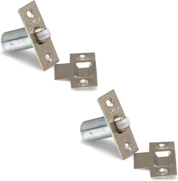 XFORT® Adjustable Roller Catch, Satin Chrome Roller Ball Door Latch