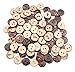 All in ONE Brown 2 Holes Coconut Shell Sewing Buttons Clothing Accessories (15MM 100PCS)