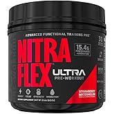 GAT SPORT Nitraflex Ultra Pre-Workout Supplement (30 Servings, Strawberry Watermelon)