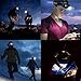 Ploarnovo Ultra-Bright 3000 Lumen 3 Mode with AAA Batteries Waterproof LED Headlamp,2-Pack