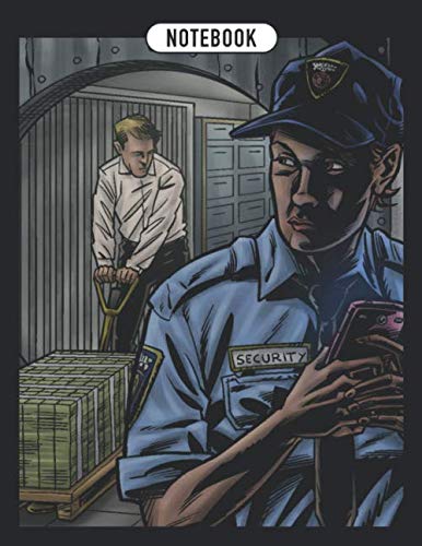 Notebook: Comic Book Style Action Notebook - Police Informer - Lined Pages - White Paper (8.5 x 11 inches) for Taking Notes, Writing Memories, ... / Adventure Seekers and Adrenaline Lovers