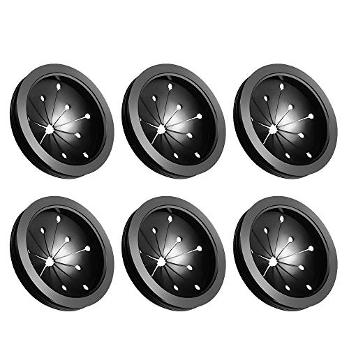 Garbage Disposal Splash Guards, LEEGOAL 6 PCS Splash Guard Disposal Sink Strainer Cover Silicone Sink Filter Sink Stopper Strainer Kitchen Food Waste Disposer Accessories,Fits Most Sinks
