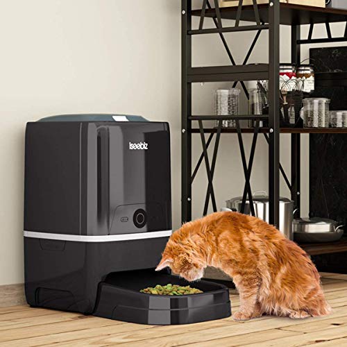 Automatic Pet Feeder, 6L App Control Cat Dog Feeder, Wifi