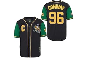 D-5 Mighty Ducks Baseball Jersey #96 Conway #99 Banks Jersey,Movie Baseball Jersey for Men