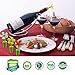 Wine Stoppers, SILIVO Silicone Bottle Stopper Sunflower Shape Wine Plug for Champagne, Beverage, Beer, Wine Saver (3 PCS)