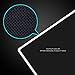 HAVIT Aluminum Gaming Mouse Pad with Anti-Skid Rubber Base - Silver (HV-MP835)