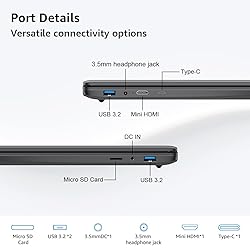 CFVOCUY Laptop Computer, 15.6'' FHD IPS Student