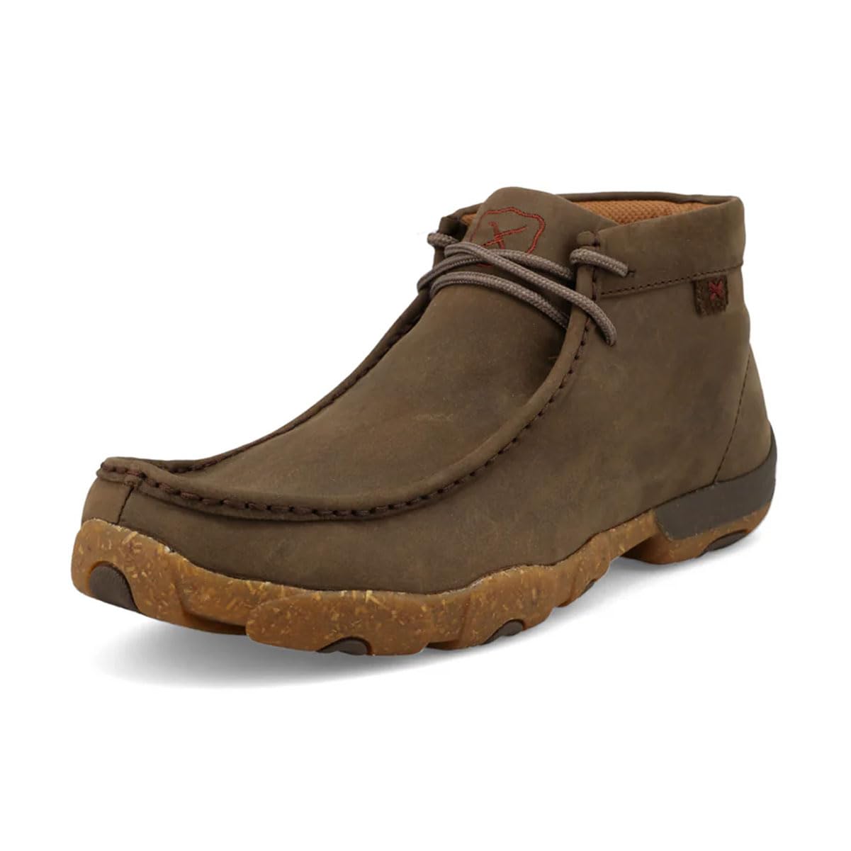 Twisted X Men's Chukka Driving Moc, Moc Toe, Shitake, 12 M Image