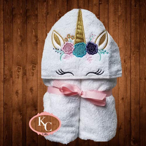 personalised baby bath towels