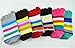 Toe Socks Women Five Toes Wicking 5 Finger Cotton Athletic Striped Crew 6 Pack