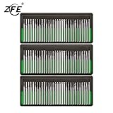 ZFE Diamond Burr Bits Drill Kit For Engraving Carving Rotary Tool- 1/8"(3mm) Shank Pack of 90Pcs/ 3 Sets