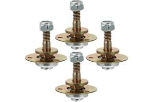 IMIKEYA 4pcs Rocking Chair Connecting Piece for Rocking Chair Repair M8x55mm Furniture Hardware Bearings