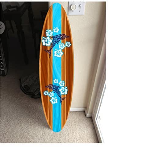 5' wall hanging surf board surfboard decor