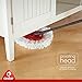 O-Cedar EasyWring Microfiber Spin Mop and Bucket Floor Cleaning System with 2 Extra Refills