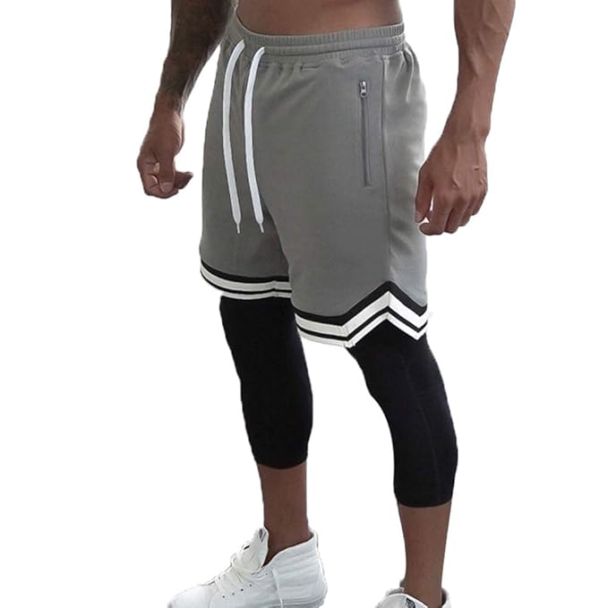 Pantalones Deportivos Cortos para Hombre,Morbuy Verano de ...