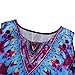 FUNOC Lady Summer Casual Dress Maxi Party Evening Mini Dress Beach Floral dress (Black)