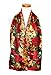 Christmas Scarf - Christmas Candy cane, Poinsettia Design w/Gift Box By Knitting Factory