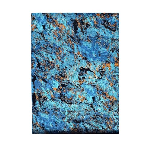 BLBMH Book Cover - Adjustable Book Sleeve Cover for Paperbacks and A5 Books - Soft Cloth Protector for Notebook, Journal, Planner - Book Lovers Accessories -Starry Night Sky