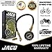 JACO BikePro Bike Tire Pressure Gauge - 160 PSI (Road Bike & BMX Series) | Presta + Schrader Air Chucks
