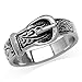 925 Sterling Silver BELT BUCKLE Ring