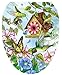 Toilet Tattoos, Toilet Seat Cover Decal, Hummingbirds Design, Size Elongated