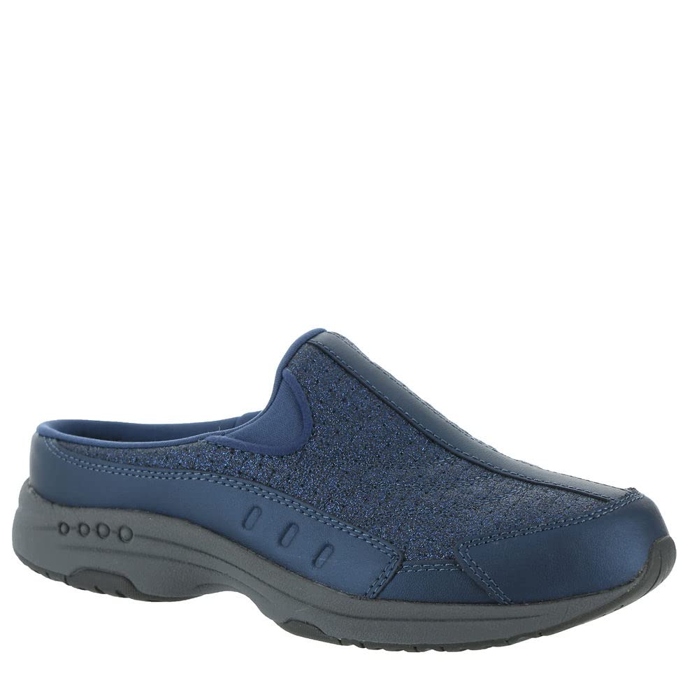 Easy Spirit Women's Traveltime 481 Pearlized Dark Blue Multi 10 Wide Image