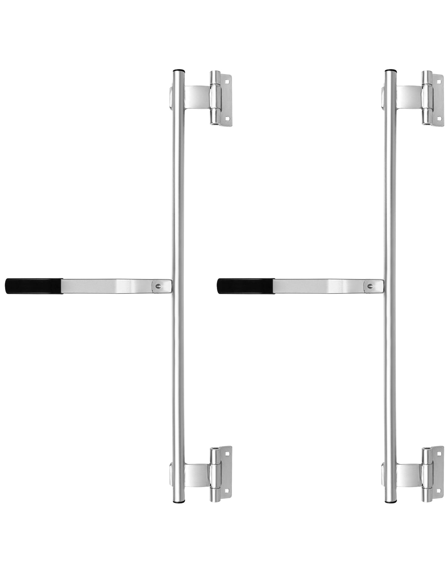 Photo 1 of QWORK Cargo Trailer Cambar Cam Bar Lock, 2 Pack 36" Trailer Door Latch Cam Bar, Zinc Plated, for Folding Ramp Door, RV Hauler Fold Down Door, Cargo Trailer Door
