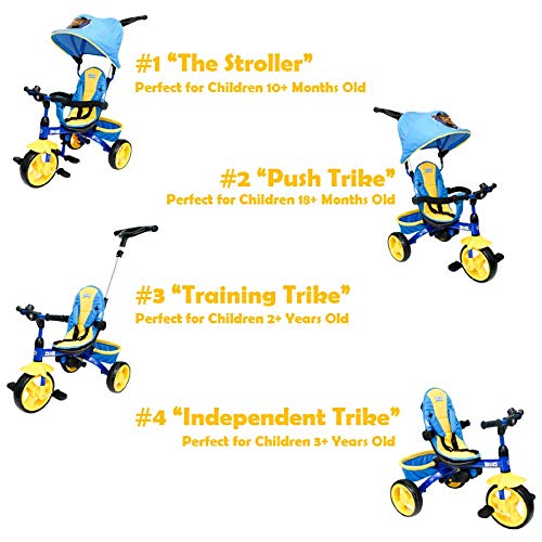 KidsEmbrace Nickelodeon Paw Patrol Chase 4in1 Push and Ride Stroller Tricycle Pricepulse