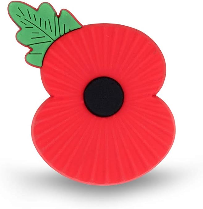 The Royal British Legion Clipon Poppy Amazon.co.uk Jewellery