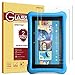 [2 Pack] OMOTON Tempered Glass Screen Protector for Fire HD 8 / Fire HD 8 Kids Edition Screen Protector (2018/2017 Release)