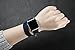 Maxjoy Compatible with Apple Watch Band, 42mm 44mm 45mm 46mm 49mm Leather Bands Strap with Compatible with Apple iWatch Ultra 2 SE Series 10 9 8 7 6 5 4 3 2 1 Sport Edition, Dark Blue