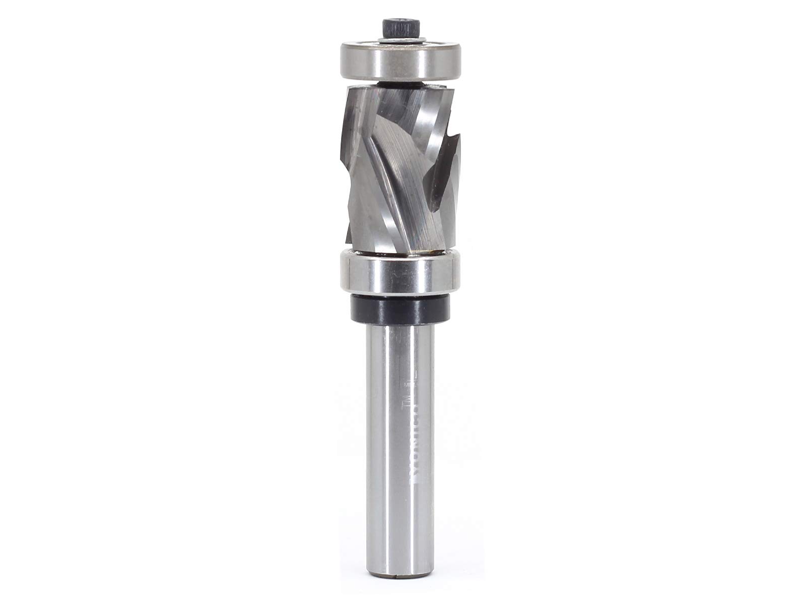 Yonico 33202 Top & Bottom Bearing Ultra-Performance Compression Flush Trim Router Bit 1/2-Inch Shank