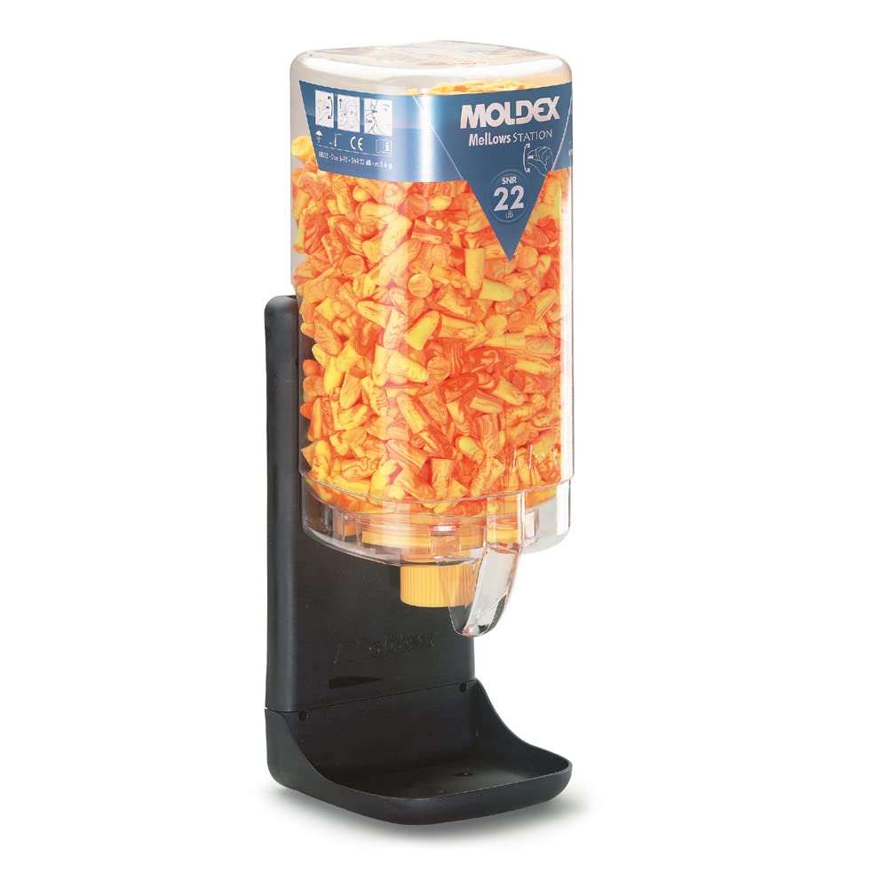 Moldex 7650 SNR 22 dB "MelLows" Earplugs - Multi-Colour (500 Pair)