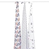 aden + anais Rayon From Bamboo Swaddle Blanket 3 Pack - Adventurous