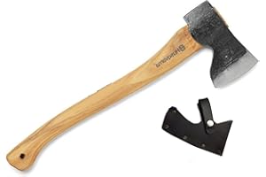 Husqvarna 20 in. Wooden Curved Carpenter Axe