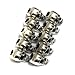Twone 80pcs Silver Skull Spacer Beads-Honbay-Great DIY Accessories for Necklace, Bracelets and Earrings Making
