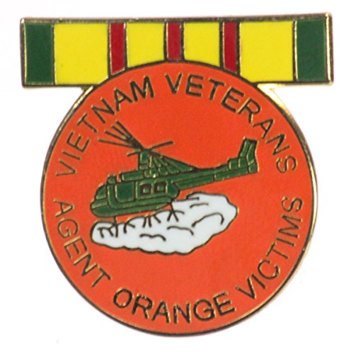 US Army Vietnam Veteran Agent Orange Victims Lapel Pin