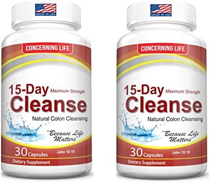 Detox Cleanse for Weight Loss Supplement and Colon Health/Relieves Constipation