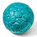 West Paw Zogoflex Air Boz Dog Toy – Floatable Pet Ball for Dogs, Fetch, Play, Chewing – Non-Toxic, Recyclable, Latex-Free Canine Toys – Durable Exterior Texture, Bouncy Squishy Ball, Large, Peacock