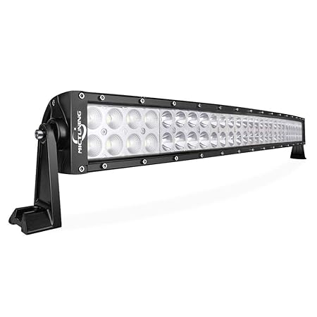 Mictuning Lichtbalken 56/81/107/127 cm, 120/180/240/288 W CREE LED Strahler-Flutlicht-Kombination, Lichtleiste, Offroad-Lampe