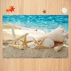 Non Slip Bath Rugs Sponge Foam for Bathroom,Durable Soft Flannel Mat Bright 3D Print Rug, Clearance MatS for Forlaundry… 51KxoxPiXJL