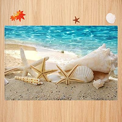 Non Slip Bath Rugs Sponge Foam for Bathroom,Durable Soft Flannel Mat Bright 3D Print Rug, Clearance MatS for Forlaundry… 51KxoxPiXJL