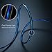 Tenfly Premium LED Flowing Light Glow in Dark Micro USB Cables Charge & Sync Cords for Samsung/HTC/GPS/MP3/Bluetooth and All Micro USB (Android)