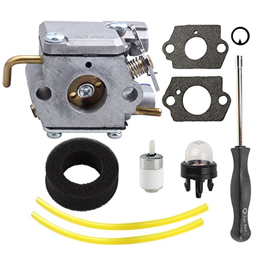 Harbot WT-827 753-0433 Carburetor with Air Filter Adjustment Tool for Bolens BL100 BL150 BL250 Trimmer BL410 Tiller Ryobi 700r 410r 705r 720r 725r Weedeater