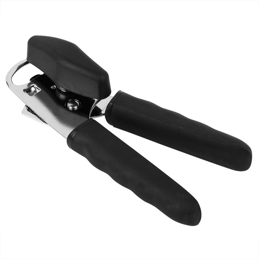 apriscatole nero per l'apertura dei barattoli