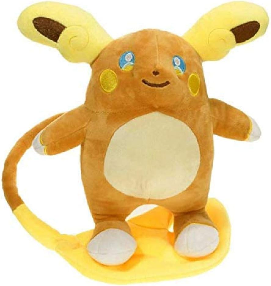 QIXIDAN 8Inch Alola Raichu Plush Doll Stuffed Animals Soft For Kids Best Gift Plush Figure