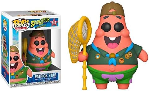 Funko Pop Animation Spongebob Movie Patrick In Camping Gear Figures Amazon Canada