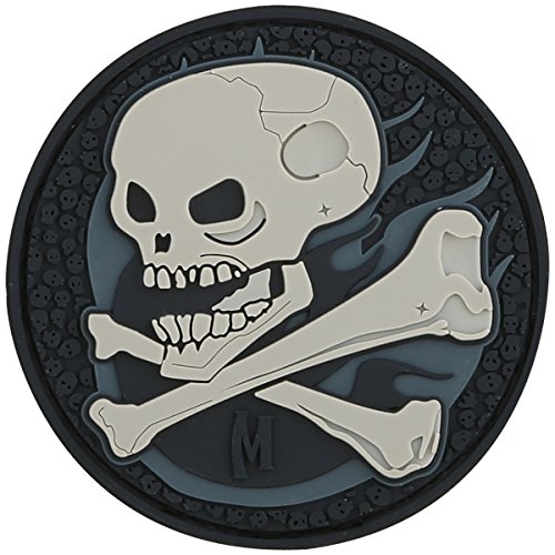 Maxpedition Gear Skull Patch, Swat, 2.5 x 2.5-Inch